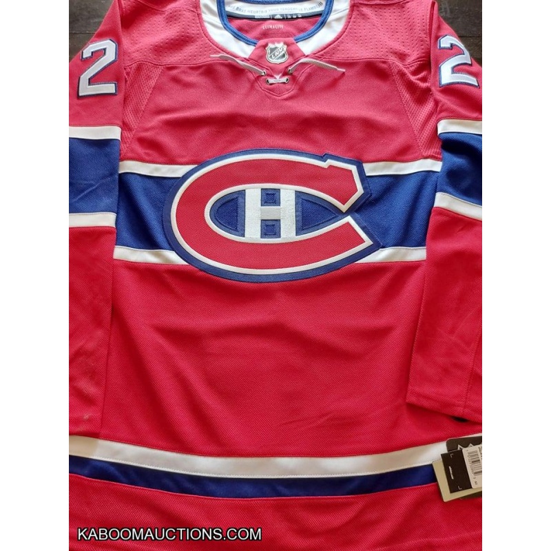 Cole Caufield Montreal Canadiens Signed White Adidas Jersey