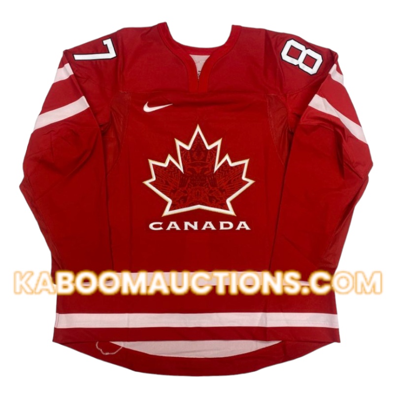 Sidney CROSBY Signed Team Canada Vancouver 2010 Olympic Red LTD Jersey *RARE*