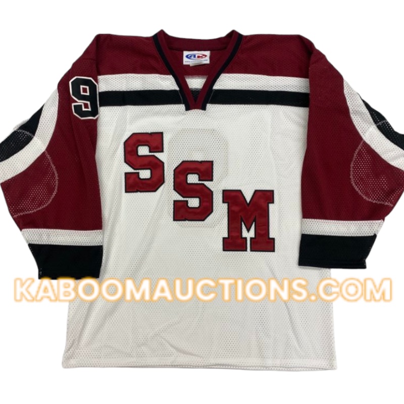 Sidney CROSBY Signed Shattuck St Mary's LTD White Jersey