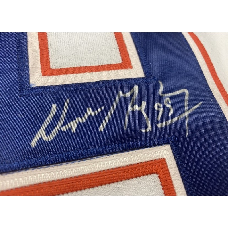 Wayne GRETZKY Signed Edmonton Oilers White Jersey