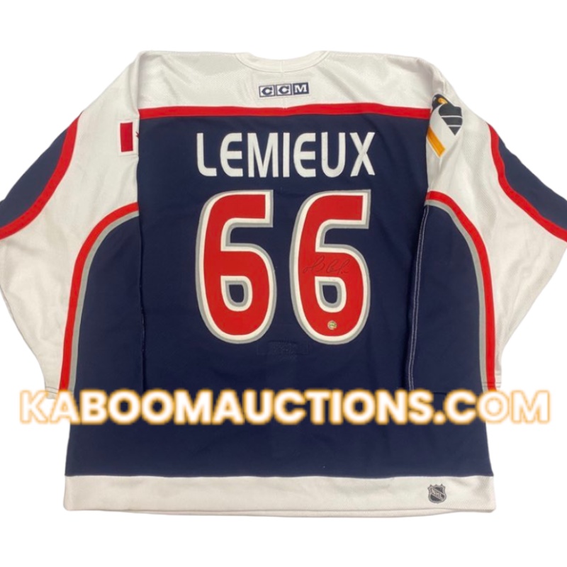 Mario LEMIEUX Signed 2001 NHL All-Star Pro CCM Jersey *RARE*