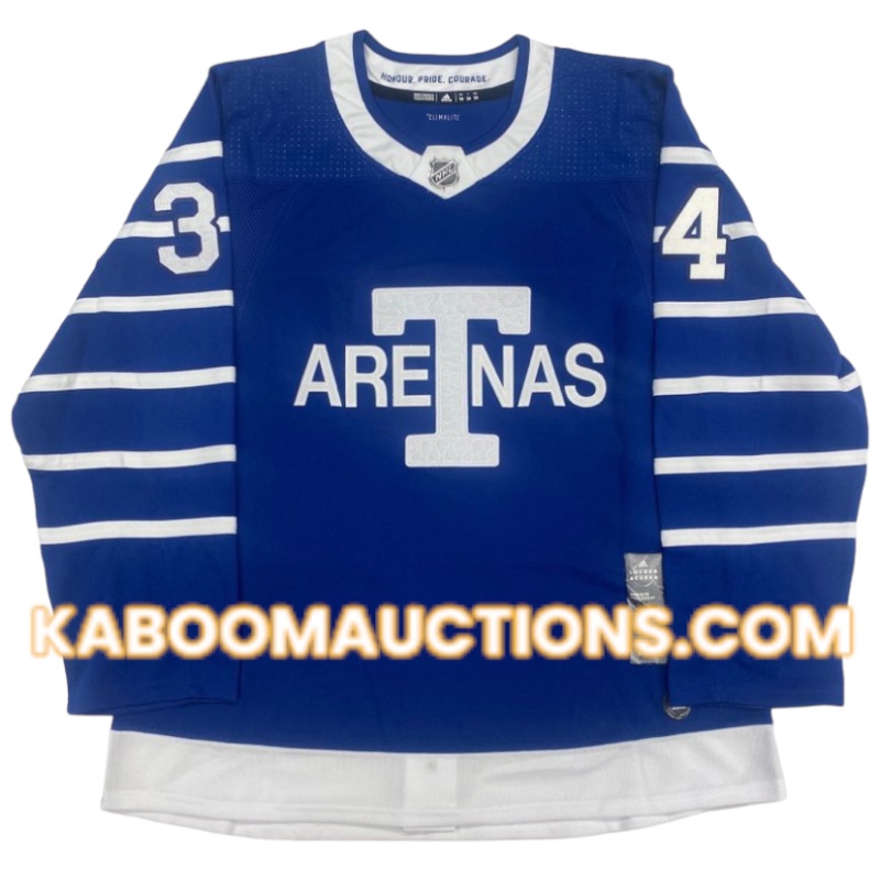 Auston MATTHEWS Signed Toronto Arenas Pro Adidas Jersey