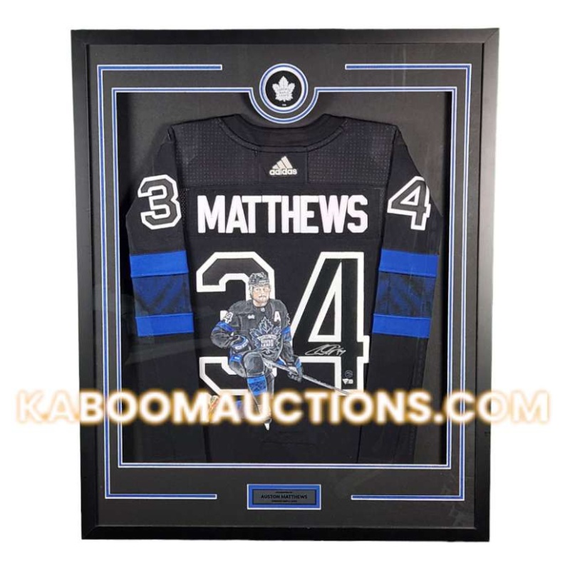 Auston MATTHEWS Signed Toronto Arenas Pro Adidas Jersey