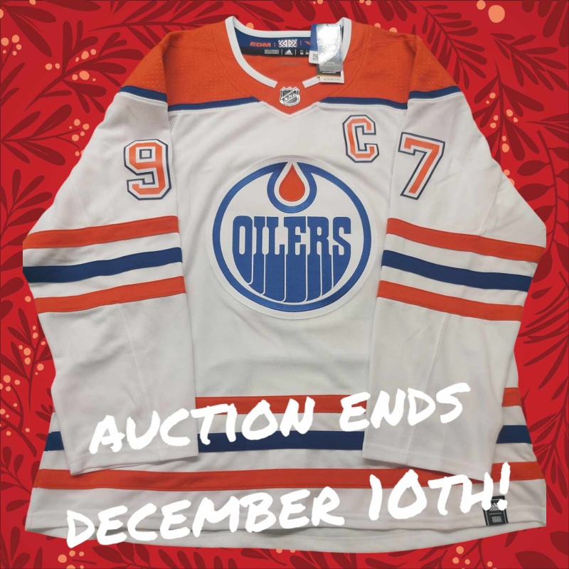 Connor MCDAVID Signed Edmonton Oilers Brand New Adidas sz56 Reverse Retro Jersey