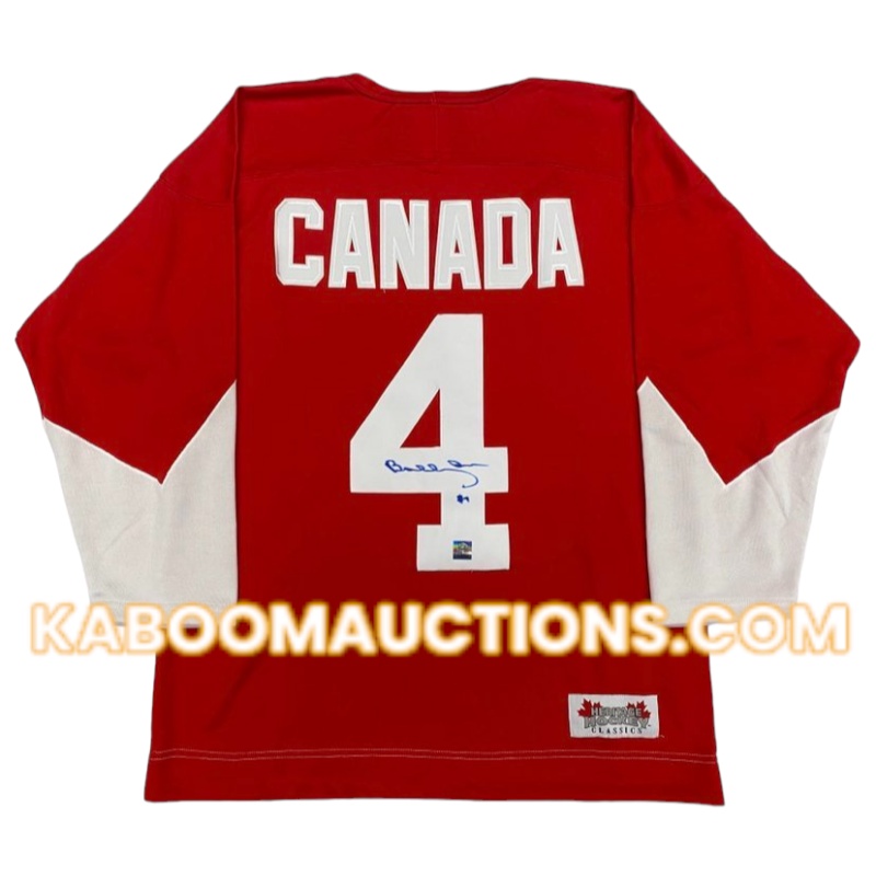 Bobby Orr Signed Team Canada Red Jersey