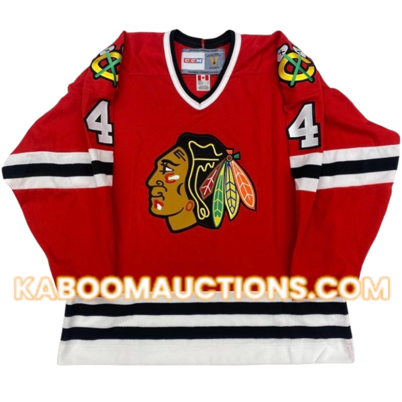 Bobby Orr Signed Chicago Blackhawks Vintage CCM Red Jersey