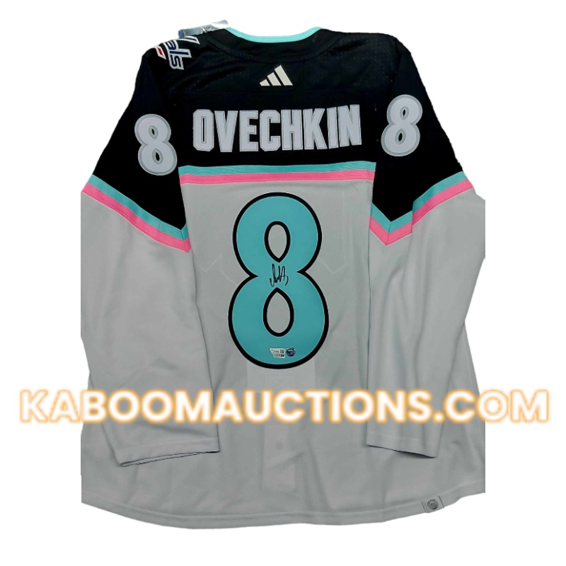 Alexander OVECHKIN Signed 2023 NHL All-Star Pro Adidas Reverse Retro Jersey