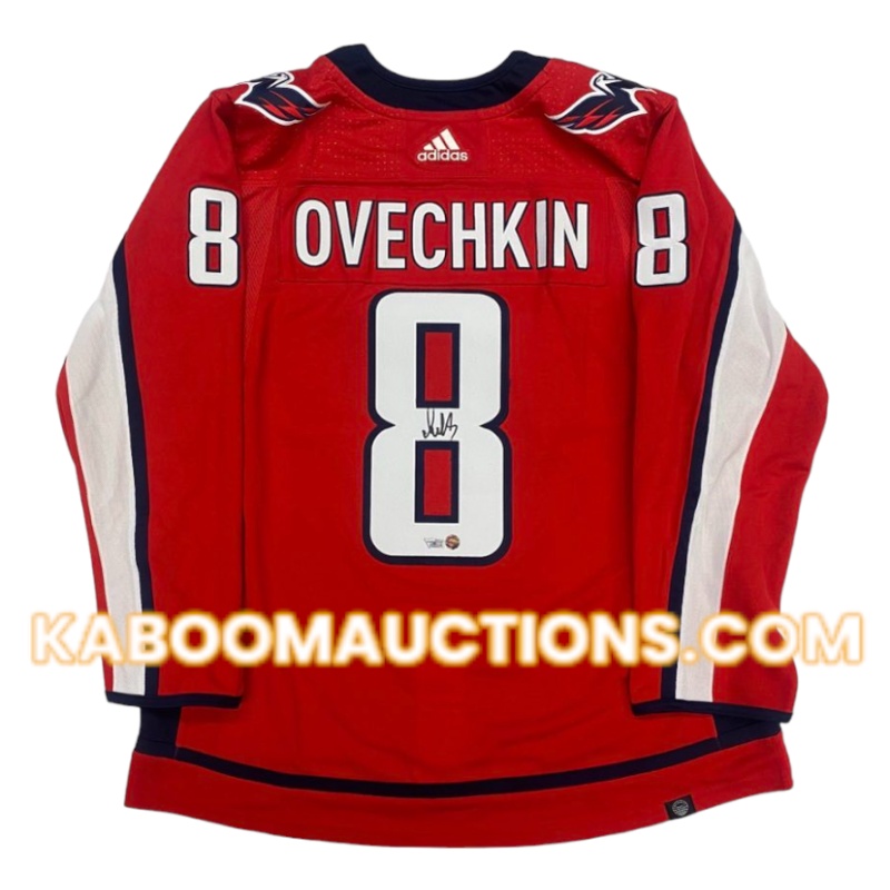 Alexander OVECHKIN Signed Washington Capitals Pro Adidas RedJersey