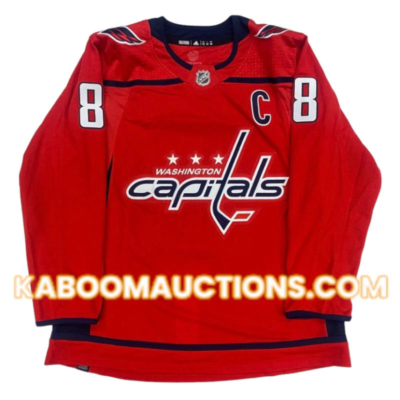 Alexander OVECHKIN Signed Washington Capitals Pro Adidas RedJersey