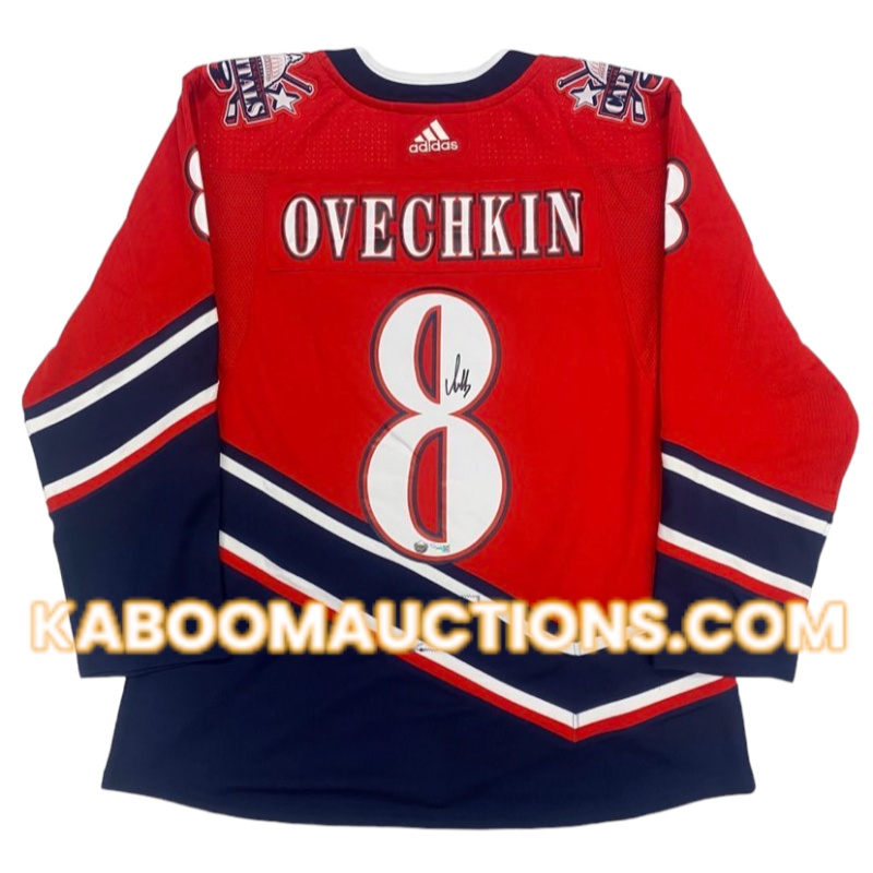 Alexander OVECHKIN Signed Washington Capitals Reverse Retro Pro Adidas Jersey