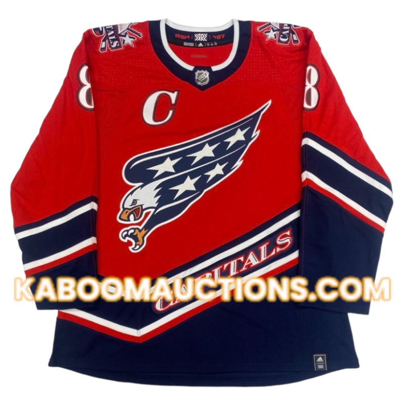 Alexander OVECHKIN Signed Washington Capitals Reverse Retro Pro Adidas Jersey